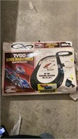 Tyco electric toy racing track.