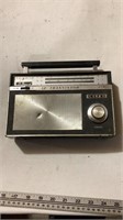 Vintage radio ( untested), Kodak instant film,