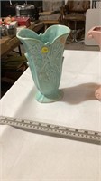 Vintage glass flower vase.