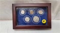 CASED EARLY U.S COIN COLLECTION