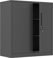 JINKUR Metal Storage Cabinet with Locking Doors