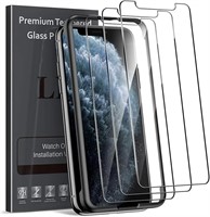 LK 3 Pack Screen Protector for iPhone 11 Pro and