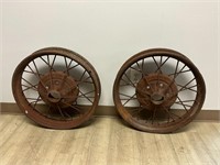 Vintage Wire Spoke Wheel 22" x 4" Model A?