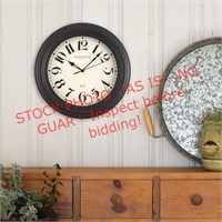 Mainstays 11.5in. Round wall clock