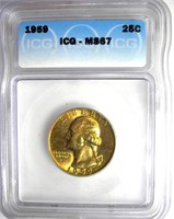1959 Quarter ICG MS-67 LISTS FOR $1500