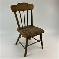Vintage Wooden Childs Chair