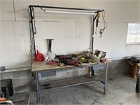 Shop Work Bench w/ Contents