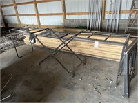 Wood Shop Folding Adjustable Stand