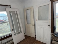 (3) Vintage Wooden Doors