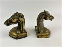 Vintage Horse Head Bookends