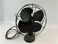 Vintage Metal Oscillating Fan F.A Smith 16"