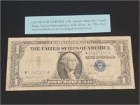 1957B Silver Certificate