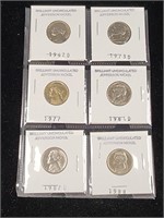 Uncirculated Jefferson Nickels