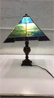 Stained Glass Table Lamp K11B
