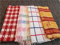 Group of Holiday Table Cloths