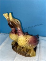 Hull pottery mallard duck planter