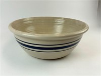 Blue Stripe Stoneware Bowl Shaker & Thangs