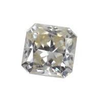 APPR $4200 7.08 ct Asscher Moissanite G-H