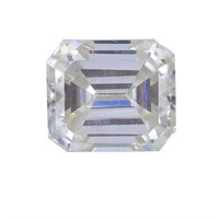 APPR $800 3.09 ct Emerald Moissanite I-J