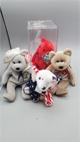 (B2) lot of beanie babies and 1 Bamm beanos- the