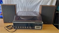 Vintage panasonic Record player - am/fm tuner -