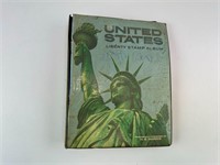 Liberty Stamp Album With Many Stamps