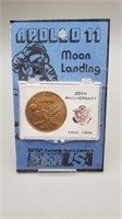 (B5) new sealed Apollo 11 Commemorative Token