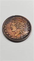 (B5) 1837 Hard Times Mint Drop Liberty Bentonian
