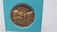 (B5) Mt. Rushmore coin