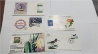 (B5) misc collectable stamps and envelopes