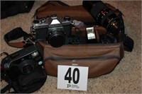 Pentax K-1000 Camera w/ accessories & Pentax