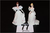 Two Lenox Figurines; Belle of the Ball &