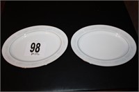 Two Cumberland Platters 13" by Noritake