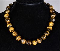 Chinese Brown Tiger Eye Necklace