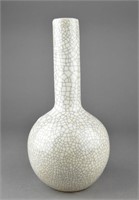 Chinese Guan Type Crackle Glaze Vase