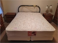 Page perfect morning queen bed mattress box
