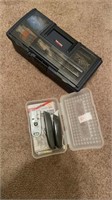 Toolbox w/contents and Utility Knives