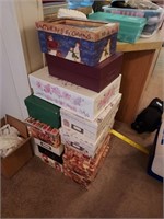 Lot of gift boxes