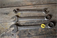 3 Box end metric Wrenches
