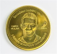 2002 Owen Nolan Olympic Team Canadian Coin