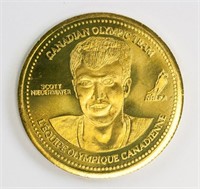 2002 Scott Niedermayer Canadian Olympic Team Coin