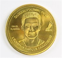 2002 Paul Kariya Olympic Team Canadian Coin