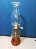 Oil lamp with oil