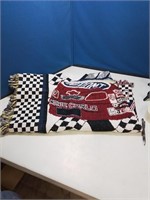 Nice racing themed Monte Carlo throw blanket