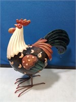 Decorator rooster 10 in tall