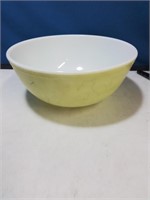 Yellow Fleck Pyrex number 16 mixing bowl