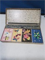 Vintage Four Seasons plastic coated playing cards