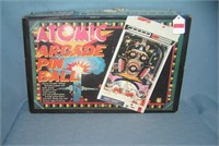 Atomic arcade pin ball game
