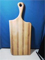 Large wooden cutting board 10x18 in