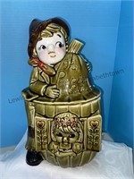 Vintage cookie jar made in Japan